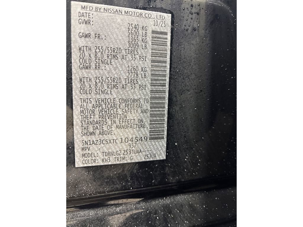 New 2026 Nissan Murano SL w/ Comfort Package image 12