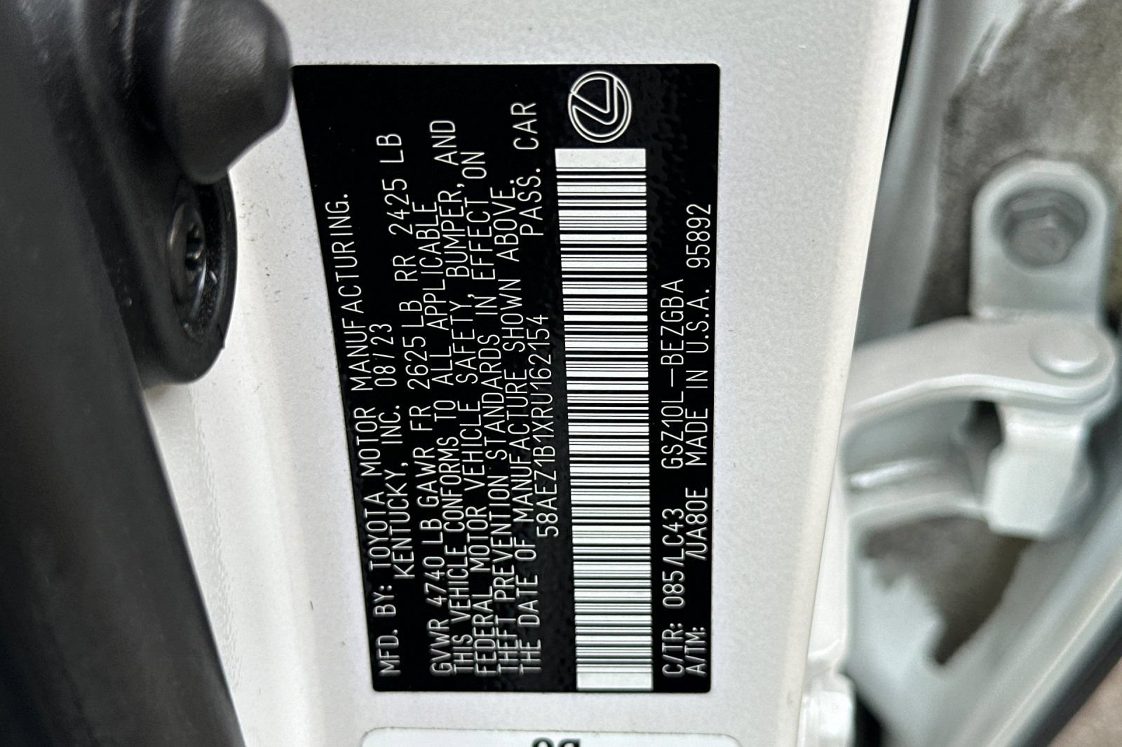 Used 2024 Lexus ES 350 w/ Accessory Package (Z1) FWD image 29