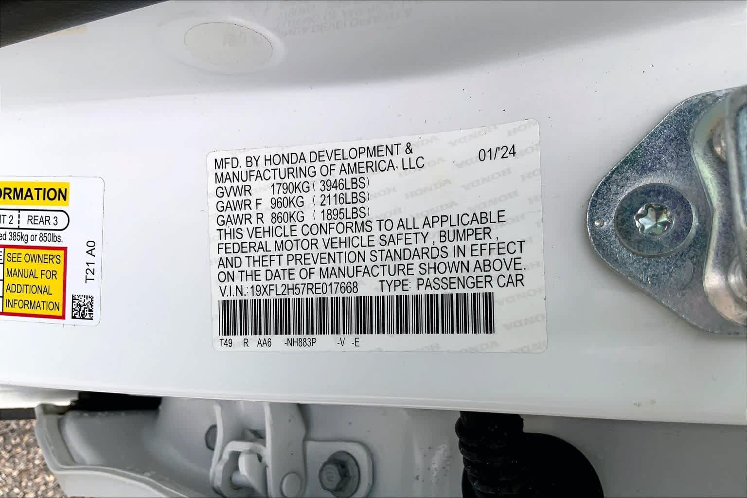 Used 2024 Honda Civic LX image 34