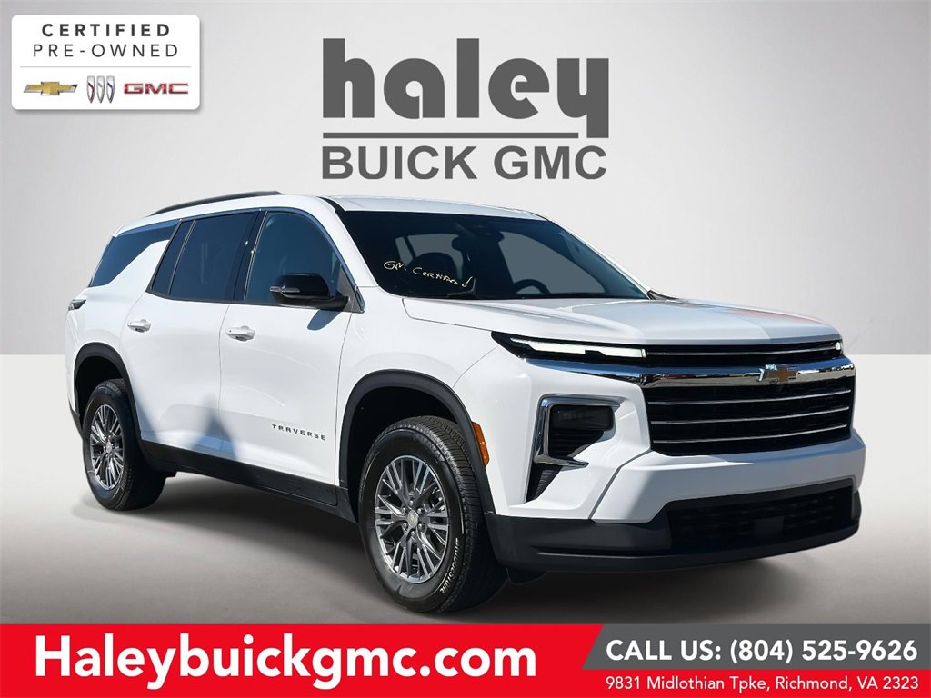 Certified 2025 Chevrolet Traverse LT