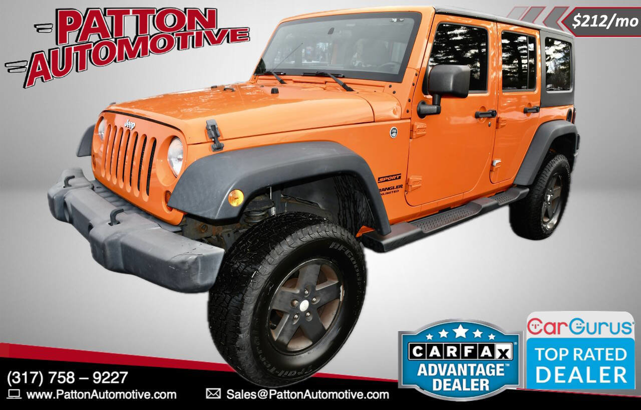 Used 2012 Jeep Wrangler Unlimited Sport