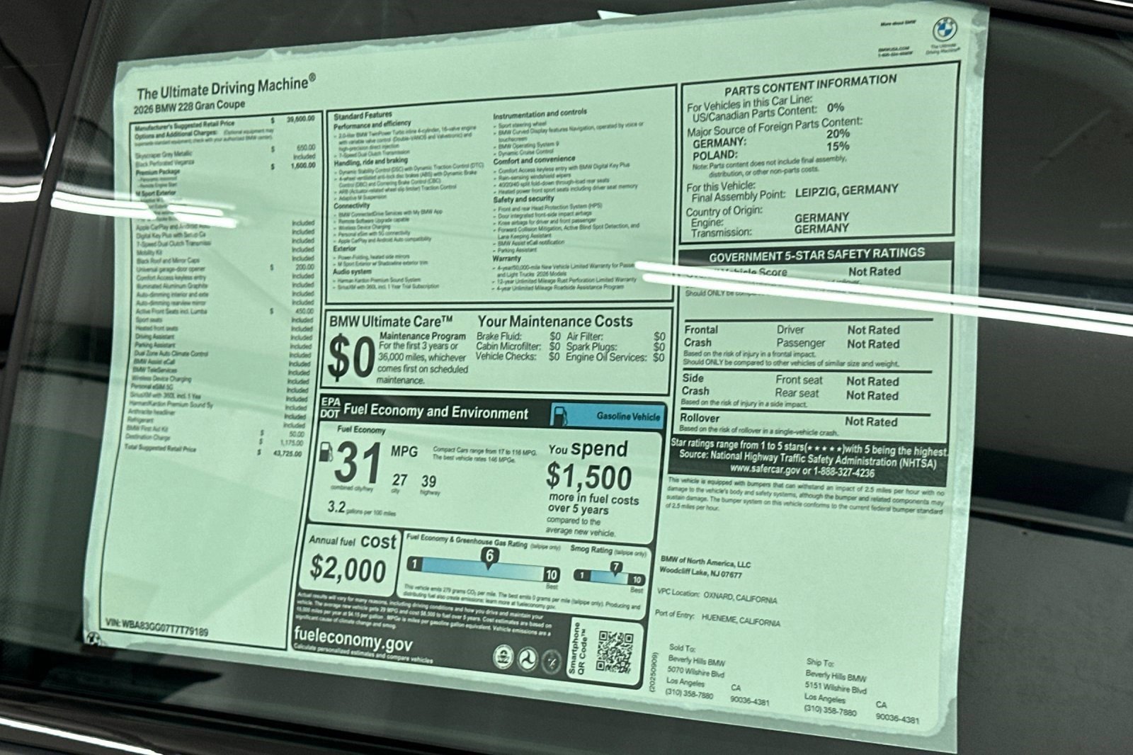 Used 2026 BMW 228i w/ Premium Package FWD image 29
