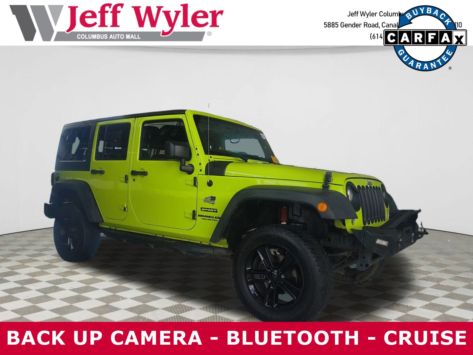 Used 2017 Jeep Wrangler Unlimited Sport w/ Max Tow Package
