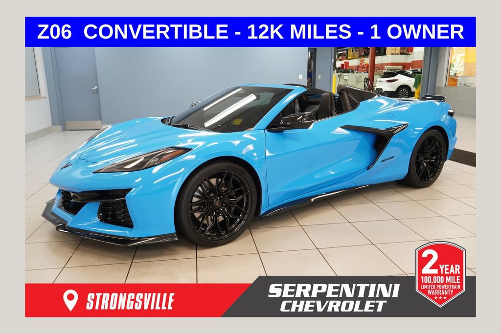Used 2024 Chevrolet Corvette Z06 RWD image 1