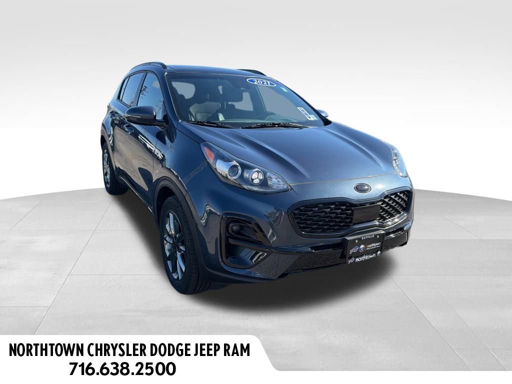 Used 2021 Kia Sportage S w/ S AWD Premium Package