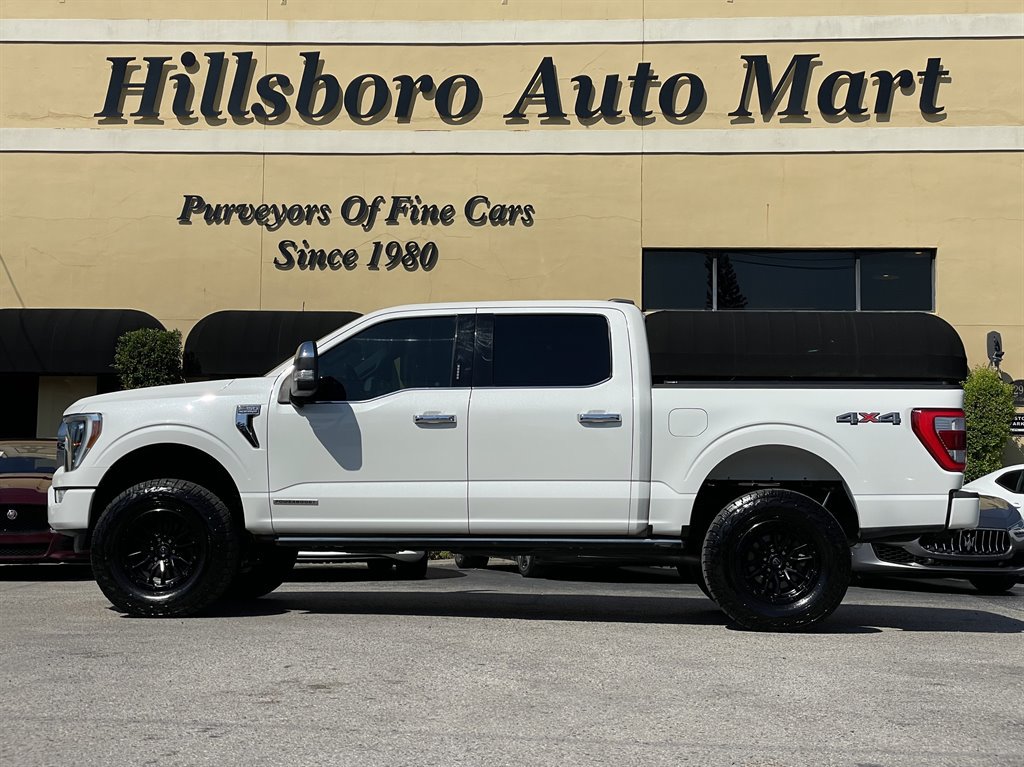 Used 2021 Ford F150 Platinum w/ Trailer Tow Package AWD/4WD image 4