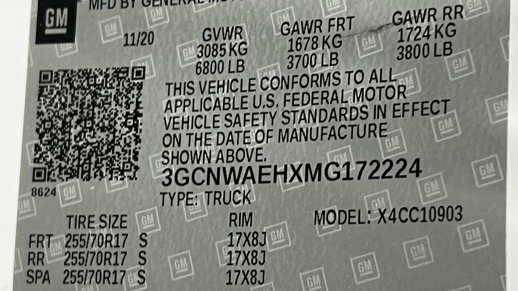 Used 2021 Chevrolet Silverado 1500 W/T w/ WT Convenience Package image 11