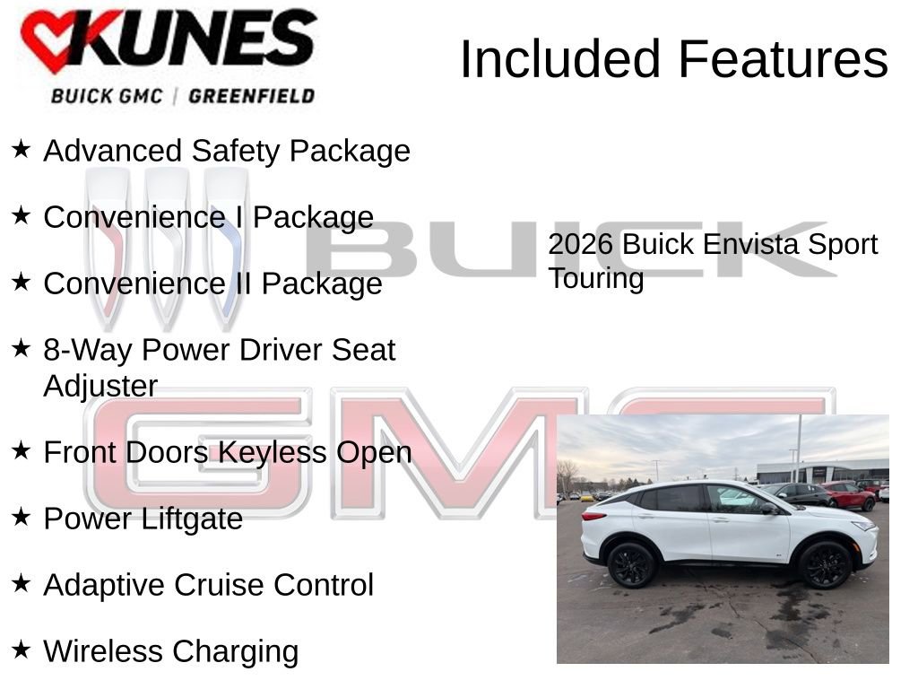 New 2026 Buick Envista Sport Touring w/ Convenience I Package image 3
