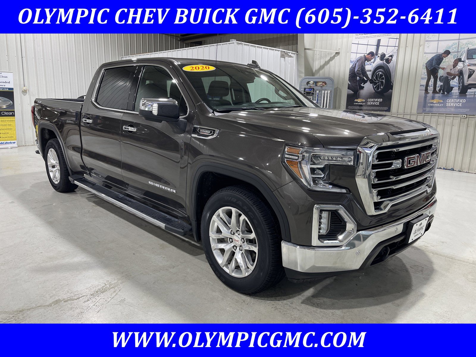 Used 2020 GMC Sierra 1500 SLT w/ SLT Premium Plus Package AWD/4WD image 1