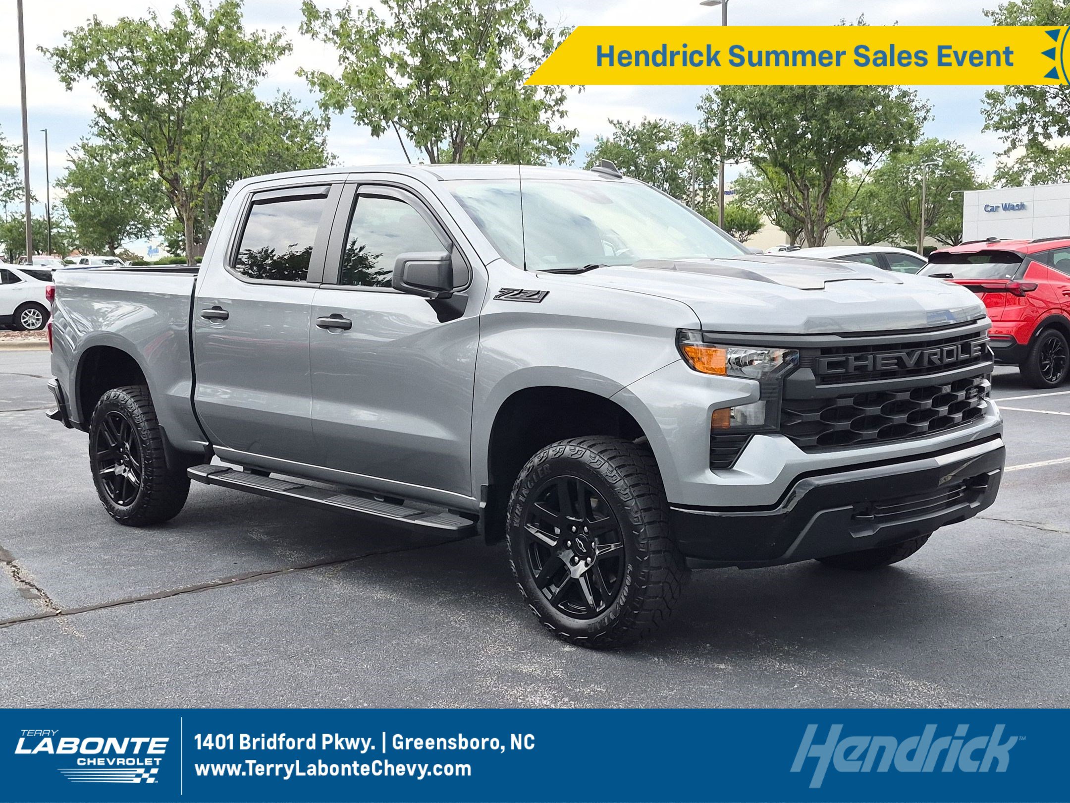 Used 2024 Chevrolet Silverado 1500 Custom Trail Boss w/ Dark Appearance Package
