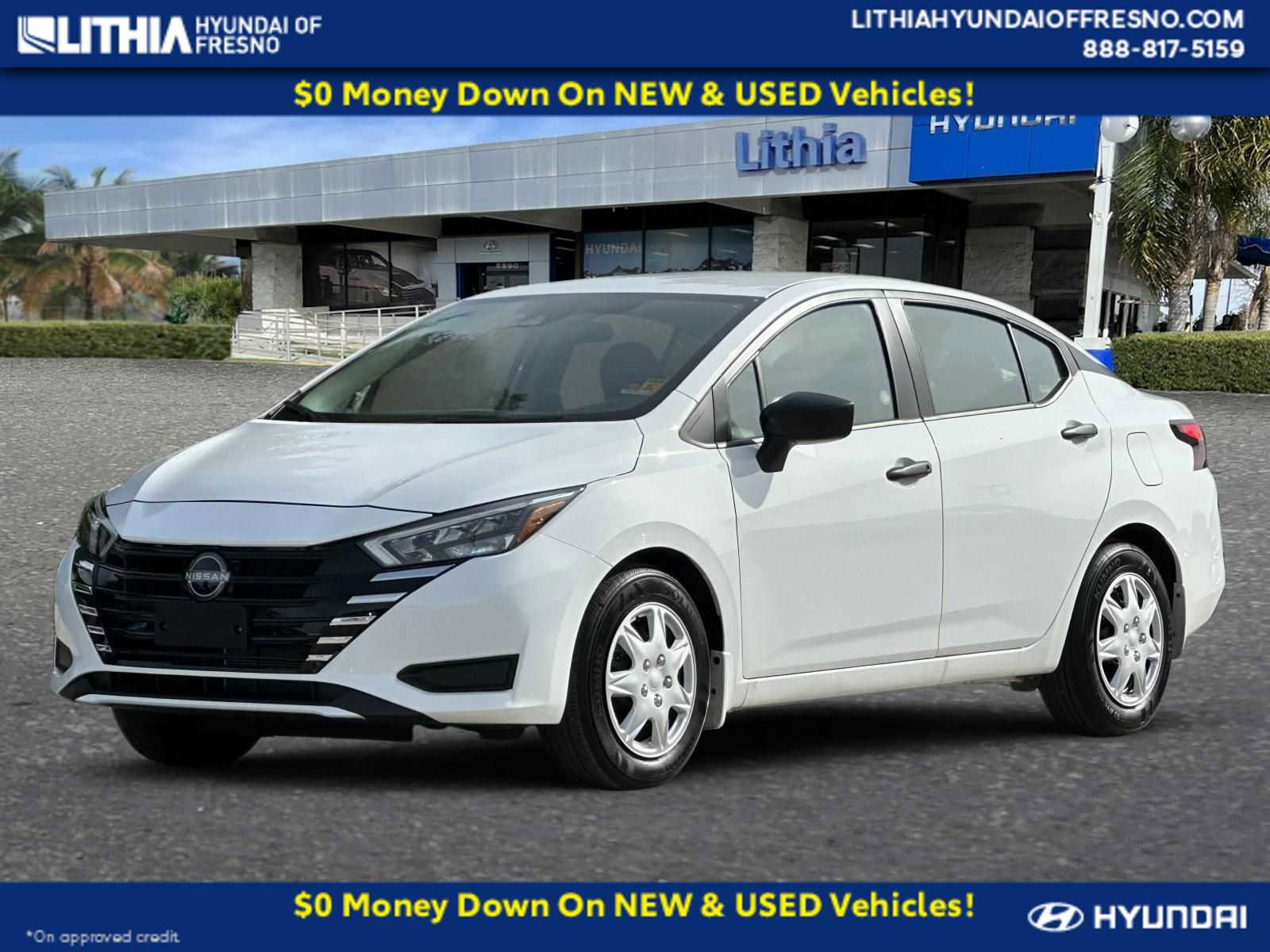 Used 2025 Nissan Versa S w/ Trunk Package