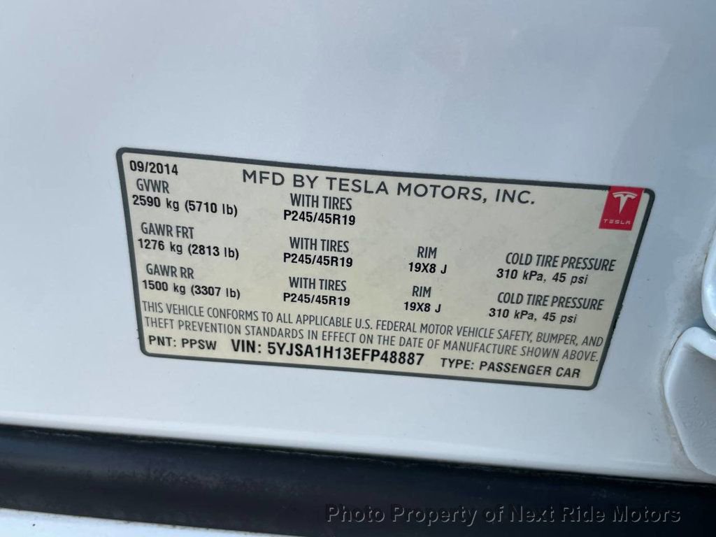 Used 2014 Tesla Model S 85 RWD image 18