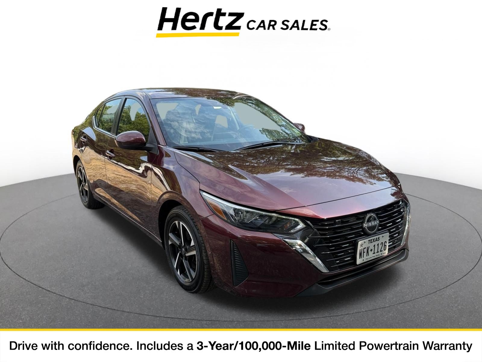 Used 2025 Nissan Sentra SV FWD image 1