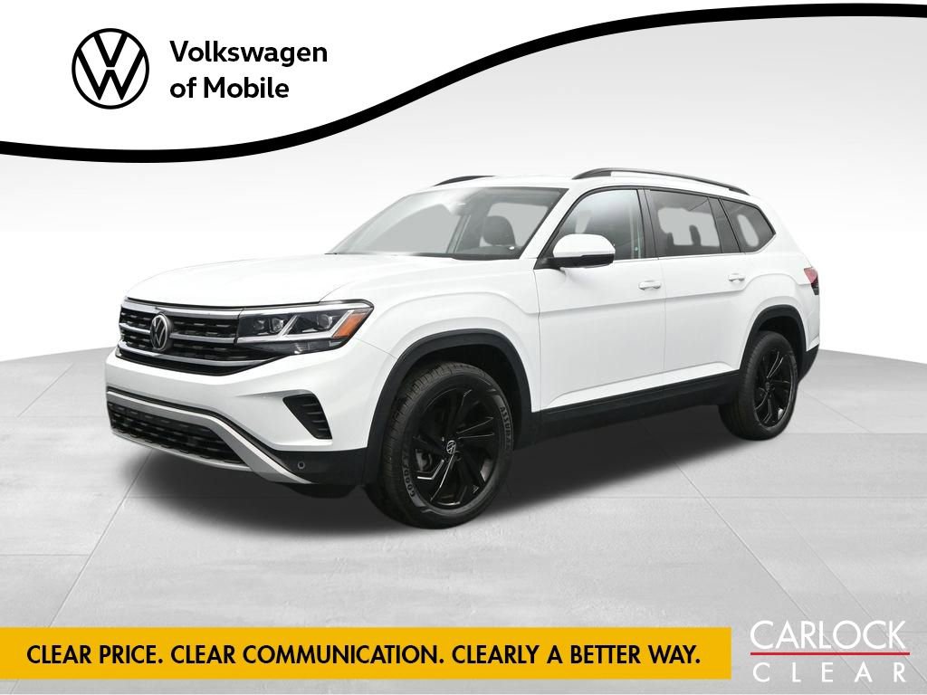 Used 2022 Volkswagen Atlas SE w/ Black Wheel Package image 8