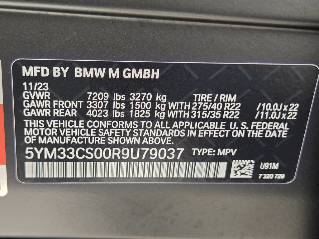 Used 2024 BMW XM Label Red AWD/4WD image 34