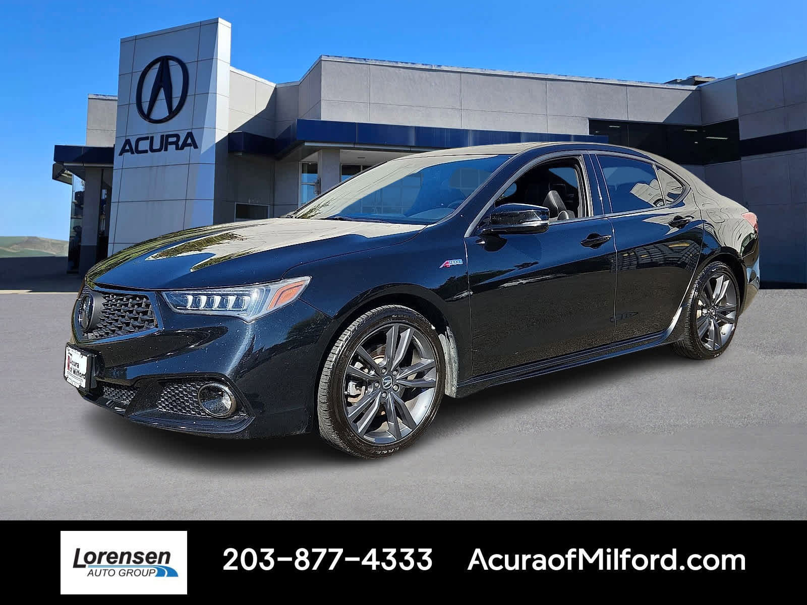 Certified 2019 Acura TLX V6 w/ Technology & A-SPEC Pkg
