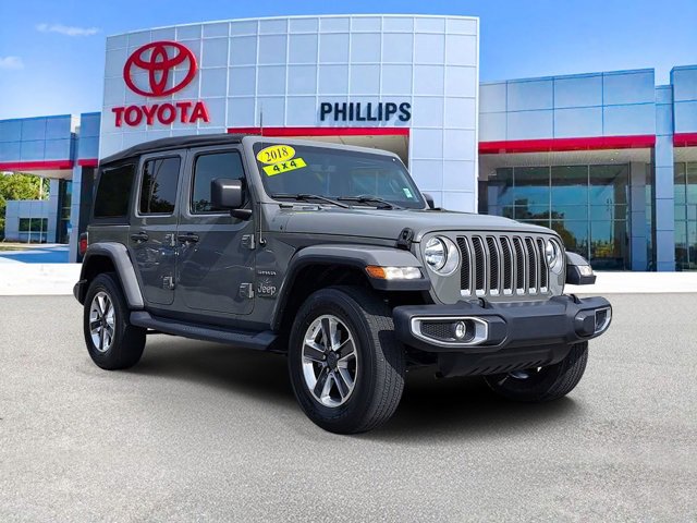 Used 2018 Jeep Wrangler Unlimited Sahara