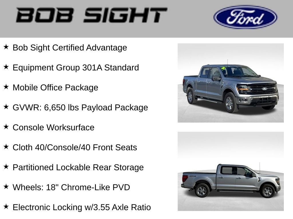 Used 2024 Ford F150 XLT w/ Mobile Office Package image 4