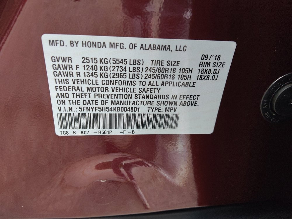 Used 2019 Honda Pilot EX-L image 33