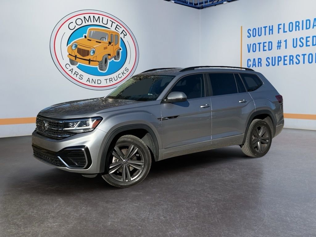 Used 2021 Volkswagen Atlas SE w/ Panoramic Sunroof Package FWD image 2