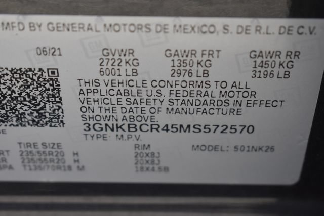 Used 2021 Chevrolet Blazer LT w/ LPO, Black Accent Package FWD image 14