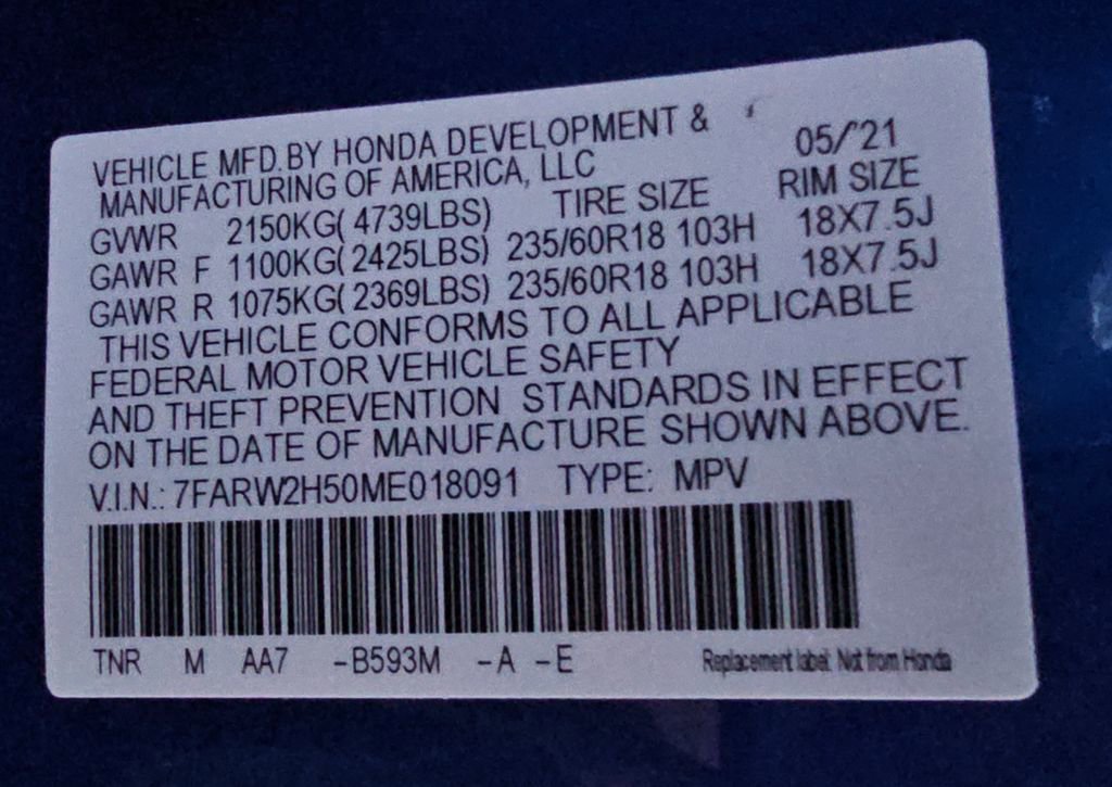 Used 2021 Honda CR-V EX image 25