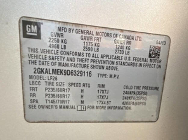 Used 2013 GMC Terrain SLE image 16