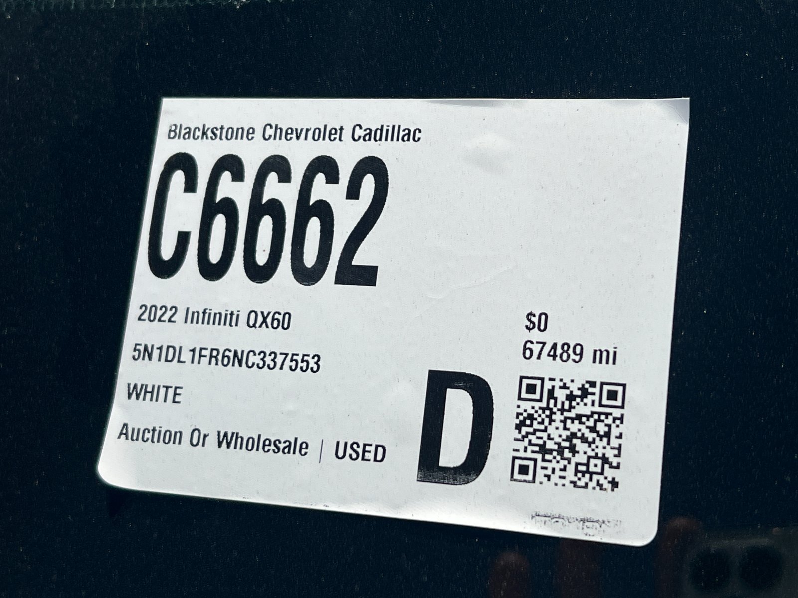 Used 2022 INFINITI QX60 Luxe w/ Cargo Package FWD image 31
