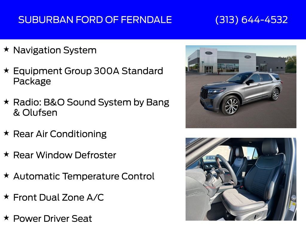Used 2025 Ford Explorer ST-Line AWD/4WD image 4