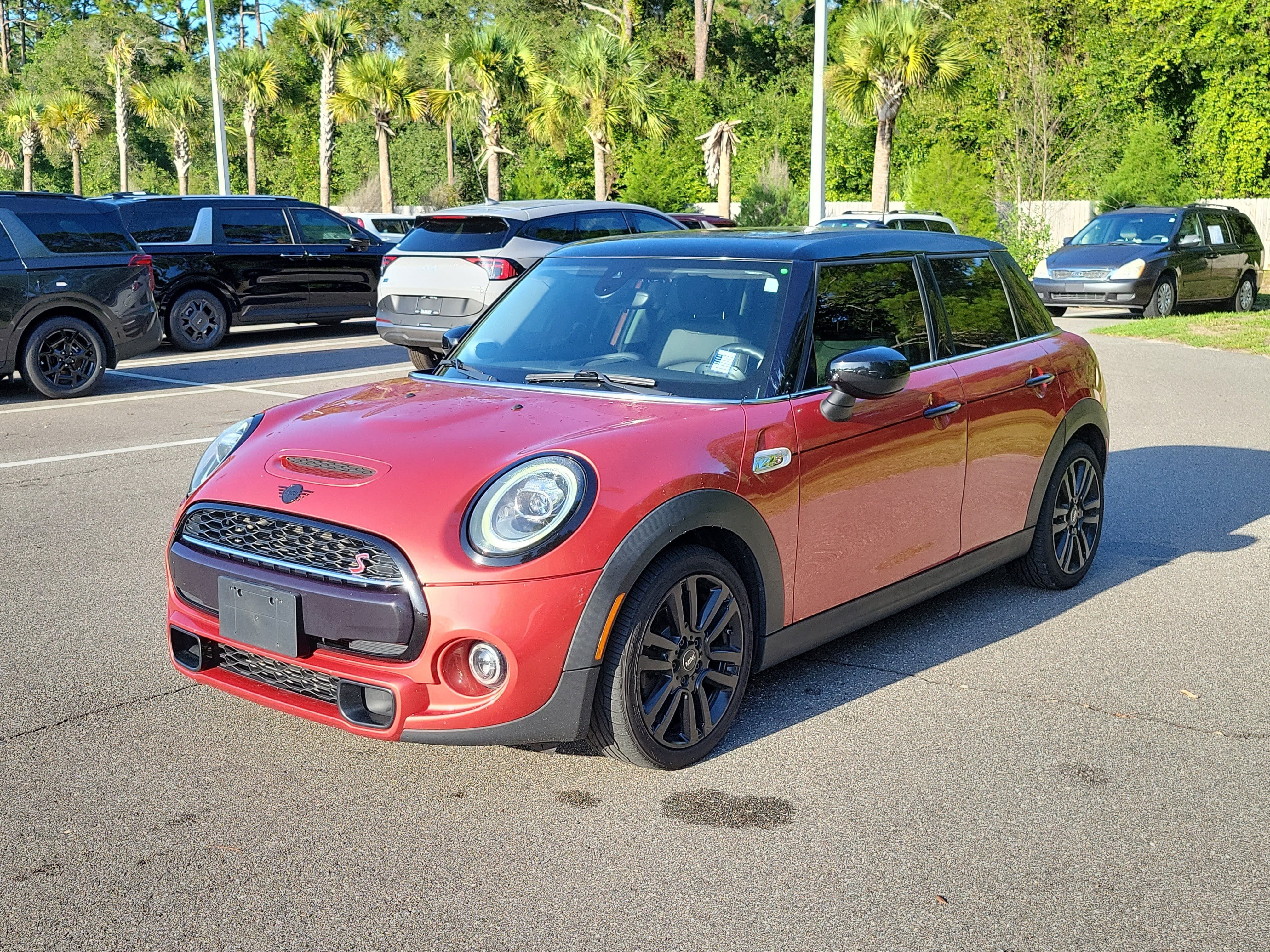 Used 2021 MINI Cooper S w/ Coral Red Edition FWD image 2