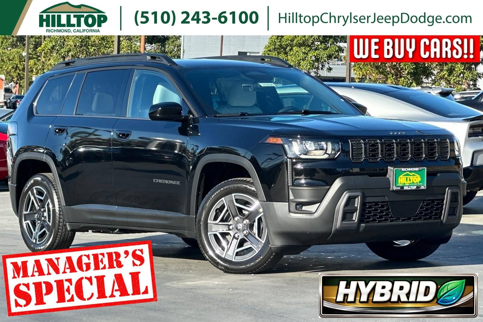 New 2026 Jeep Cherokee Laredo AWD/4WD image 1