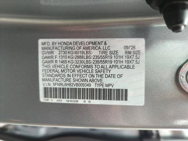 New 2027 Honda Odyssey Touring image 17