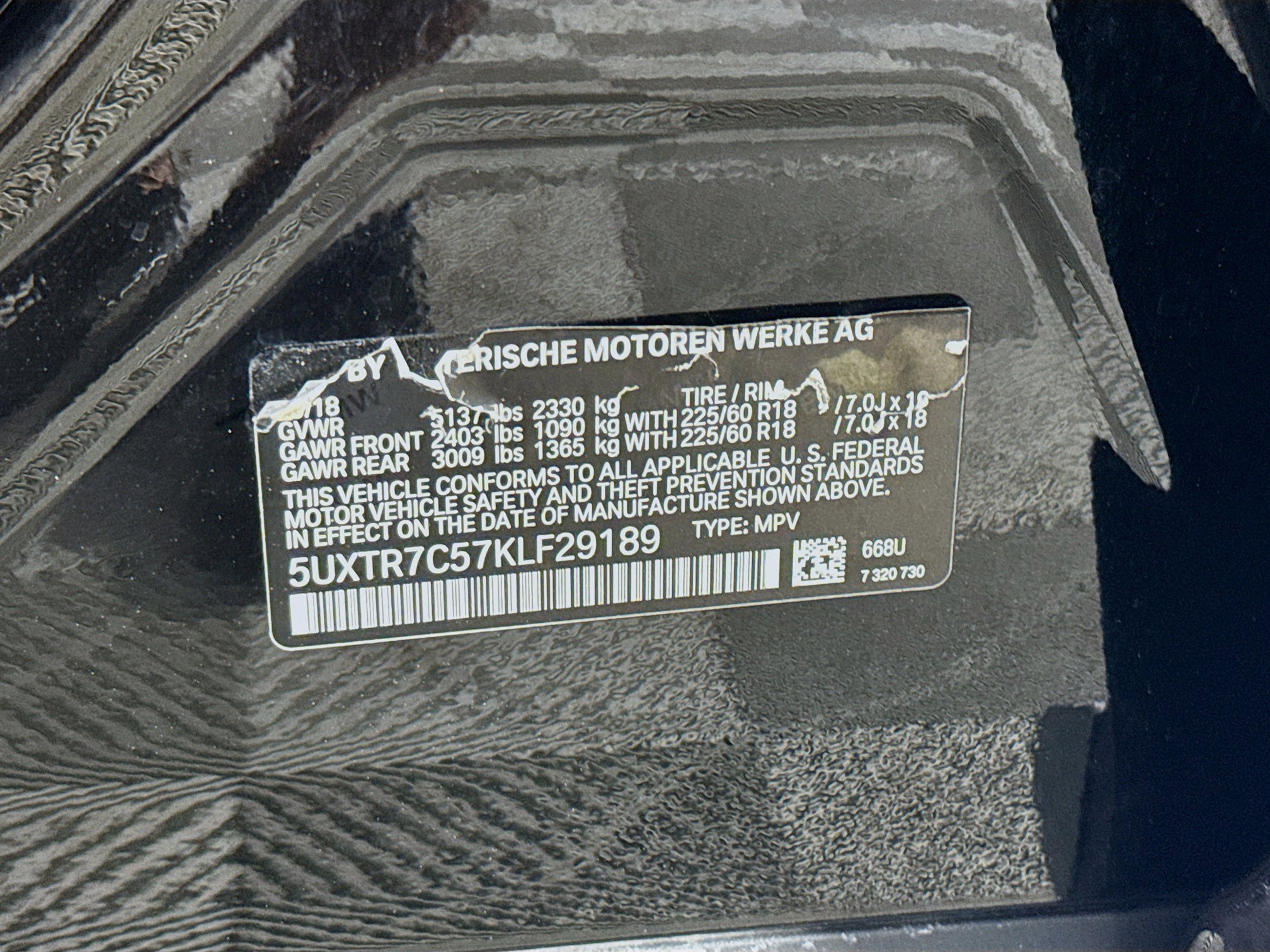 Used 2019 BMW X3 sDrive30i w/ Convenience Package image 40