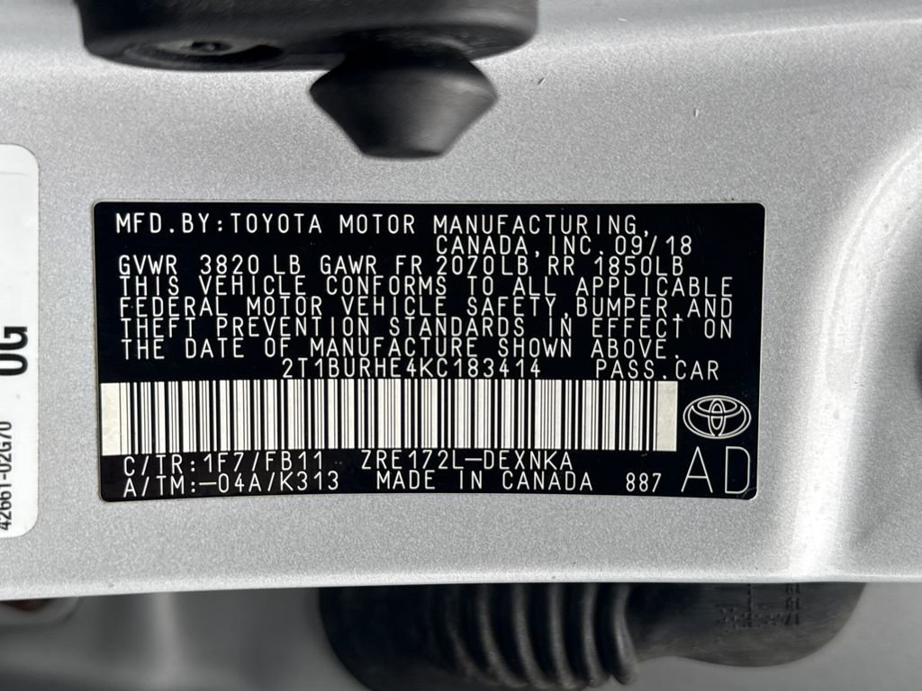 Used 2019 Toyota Corolla LE w/ Carpet Mat Package (TMS) image 20