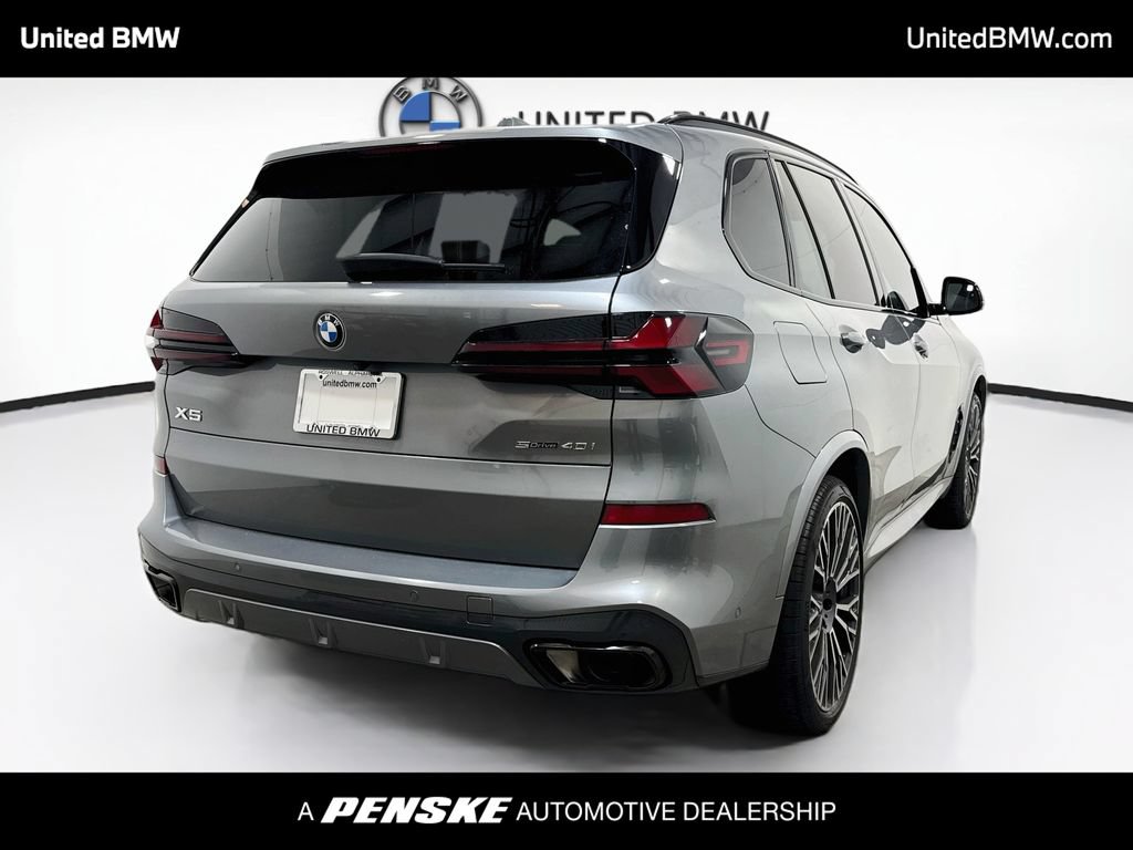 Certified 2025 BMW X5 sDrive40i w/ M Sport Package RWD image 5