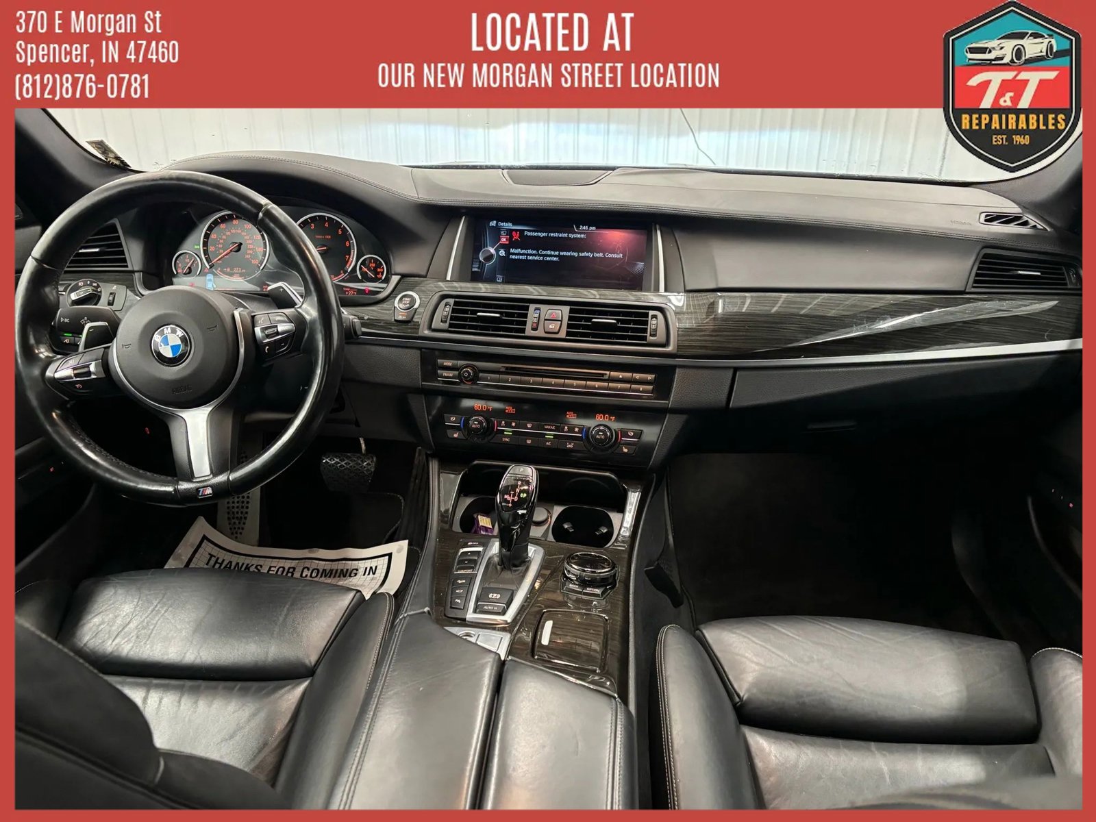 Used 2016 BMW 550i xDrive Sedan AWD/4WD image 19