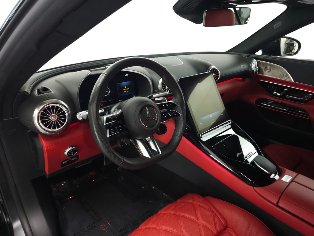 Certified 2024 Mercedes-Benz SL 63 AMG 4MATIC w/ Manufactur Interior Package image 10
