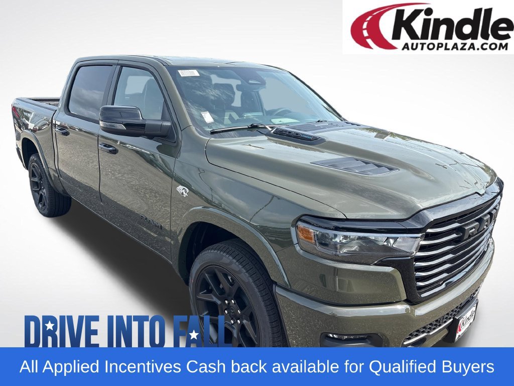 New 2026 RAM 1500 Laramie w/ Night Edition AWD/4WD 360° Tour