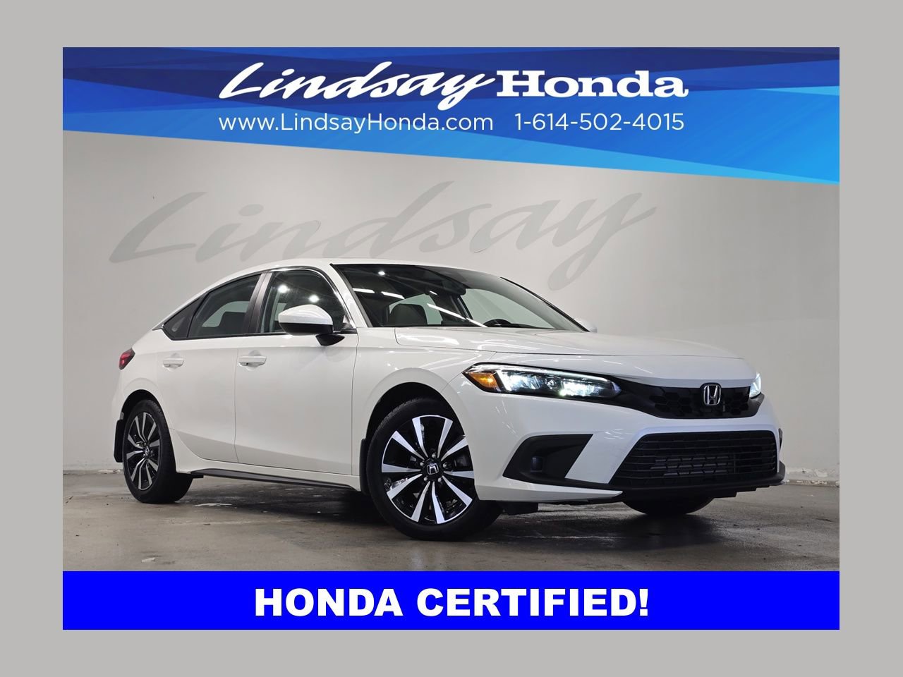 Certified 2024 Honda Civic EX-L