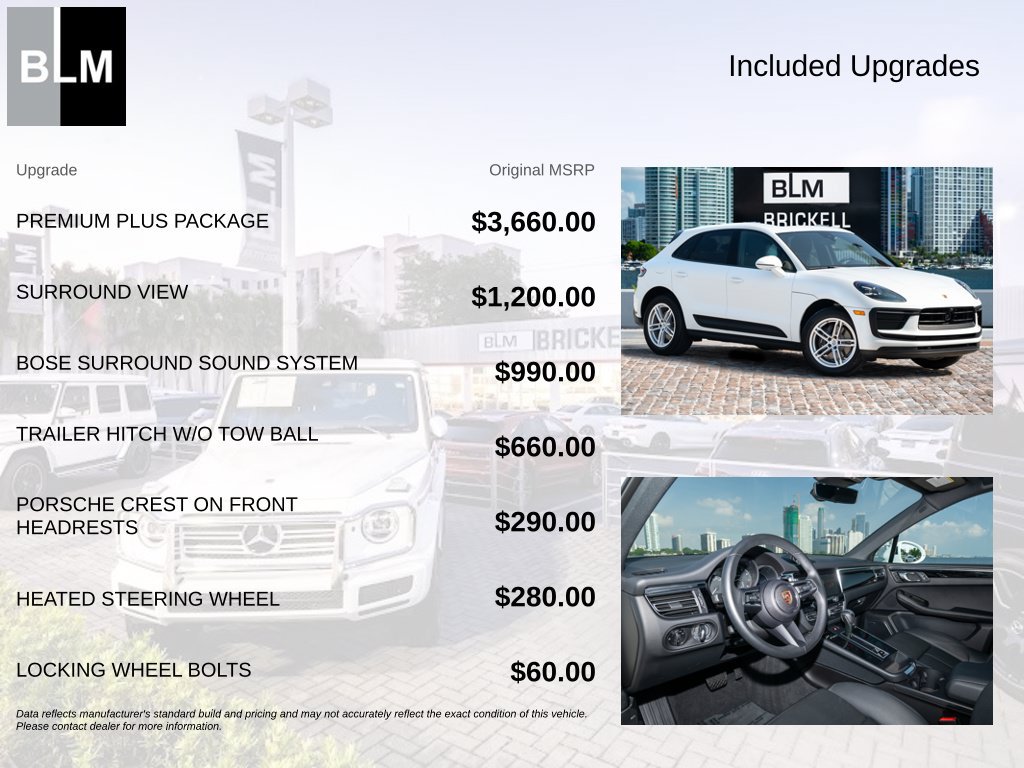 Used 2024 Porsche Macan w/ Premium Plus Package AWD/4WD image 8