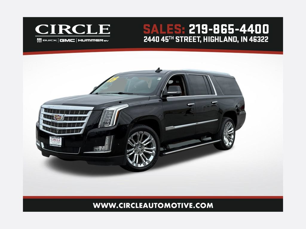 Used 2018 Cadillac Escalade ESV Premium Luxury w/ LPO, Radiant Package