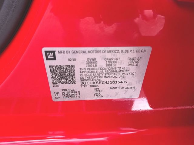 Used 2018 Chevrolet Silverado 1500 LTZ w/ Sport Package image 32