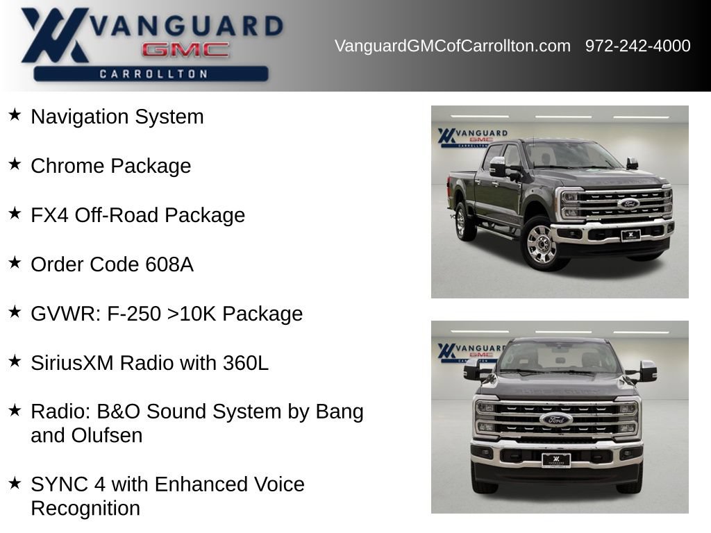 Used 2025 Ford F250 Lariat w/ Chrome Package AWD/4WD image 6