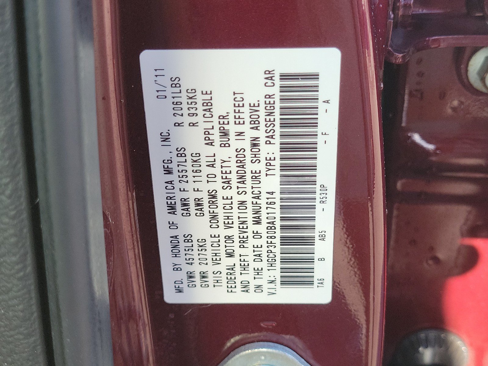 Used 2011 Honda Accord EX-L image 31