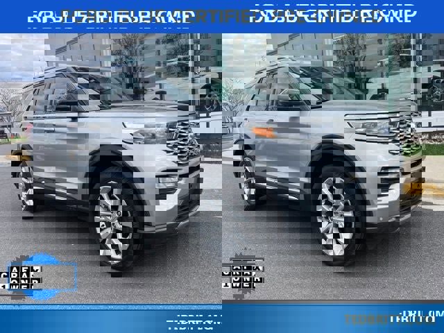 Certified 2024 Ford Explorer Platinum w/ Technology Package image 1