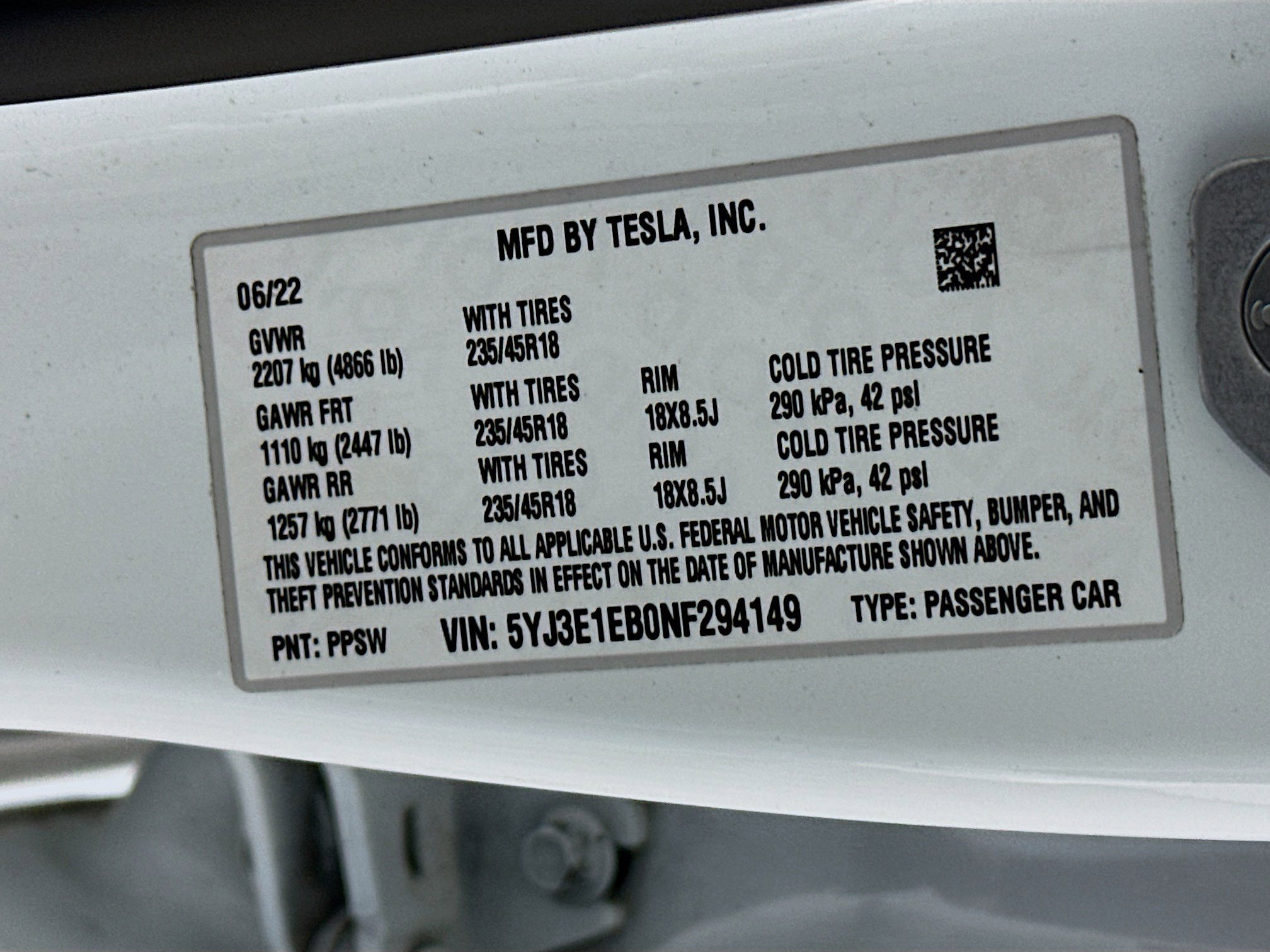 Used 2022 Tesla Model 3 Long Range image 12