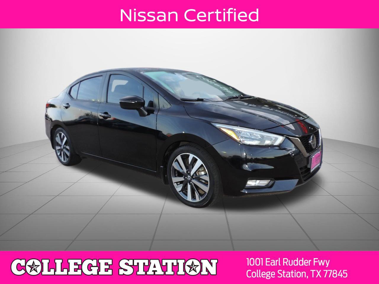 Certified 2021 Nissan Versa SR