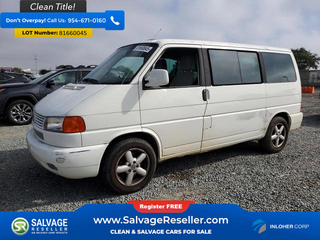 Used 2002 Volkswagen Eurovan MV