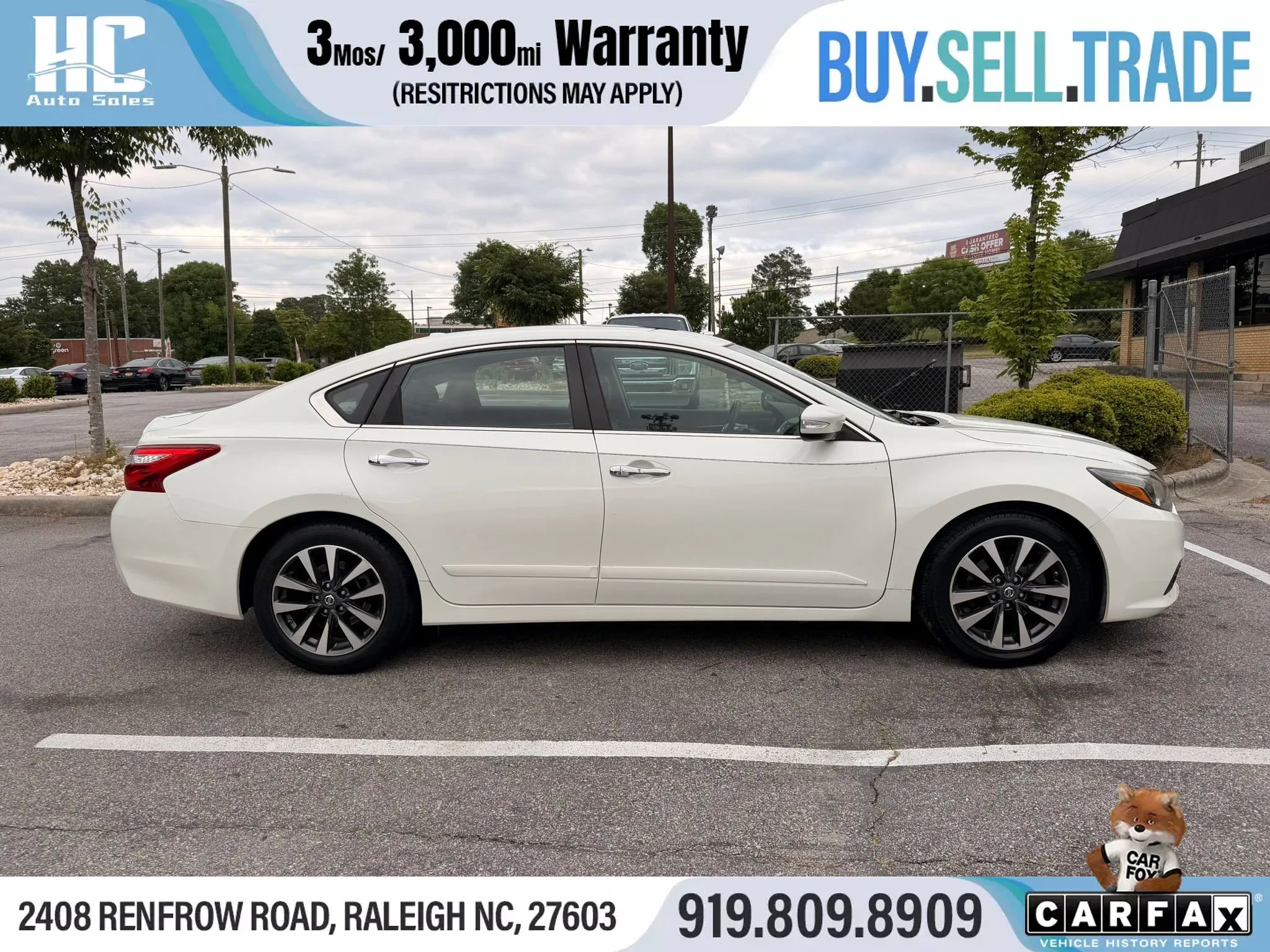 Used 2016 Nissan Altima 2.5 SL w/ 2.5 Technology w/LED Package FWD image 6