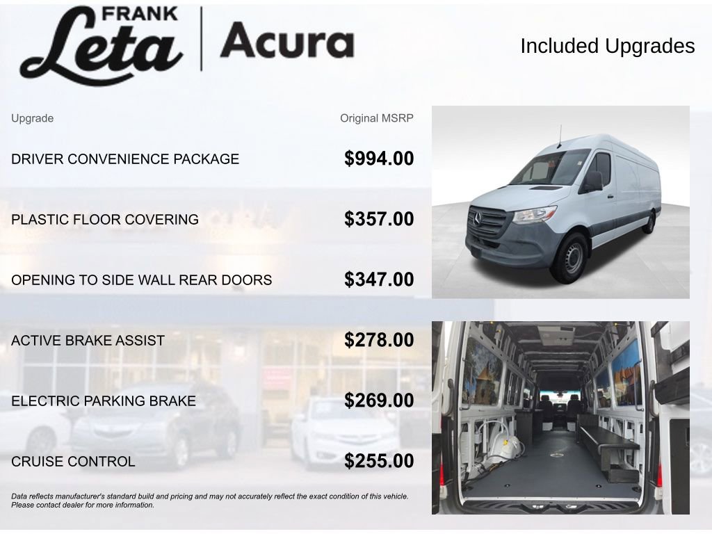 Used 2020 Mercedes-Benz Sprinter 2500 w/ Driver Convenience Package image 6